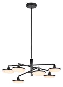 RABALUX 72239 Madi závesné svietidlo D600mm LED 24W/2350lm 3000K matná čierna, biela