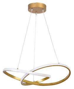 RABALUX 72215 Castiel závesné svietidlo LED 36W/2380lm 3000K zlatá, biela