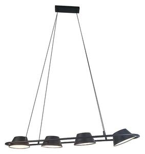 RABALUX 72218 Odiss závesné svietidlo LED 36W/1850lm 3000K čierna, biela