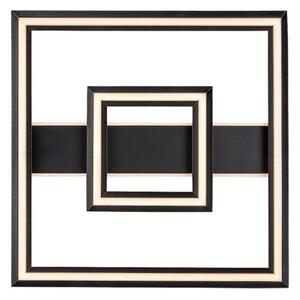 RABALUX 71071 Sidona stropné svietidlo LED 48W/2300lm 3000K čierna, biela, 485x485mm
