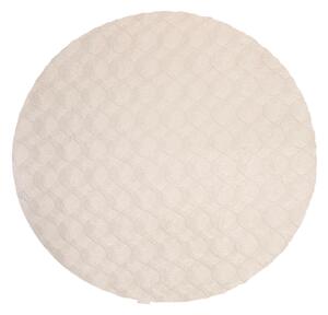 KOBEREC S VYSOKÝM VLASOM, 120/120 cm krémová Kayoom - Online Only bytové doplnky, Online Only