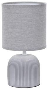 ONLI ONLI - Stolná lampa SHELLY 1xE27/22W/230V šedá 28 cm OL0215 + záruka 3 roky zadarmo