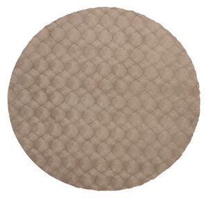 KOBEREC S VYSOKÝM VLASOM, 120/120 cm taupe Kayoom - Online Only bytové doplnky, Online Only
