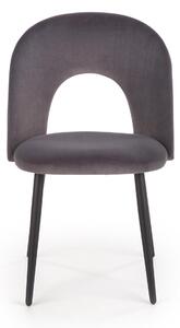 Jedálenská stolička SCK-384 sivá