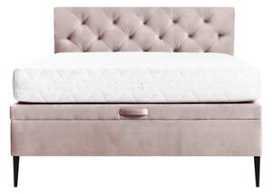 Rám postele DONNA KP ružový 120x200 cm