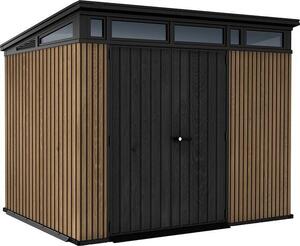 Pent Signature Garden House 9x7, 279 x 226 x 216 cm, hnedá KETER 259821