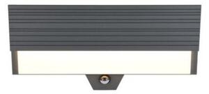TRIO 247069142 MARIZA vonkajšie nástenné svietidlo so senzorom SMD LED 10W/1100lm 3000K IP44 antracit