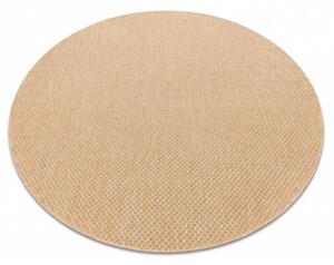 Kusový koberec Decra béžový kruh 120cm