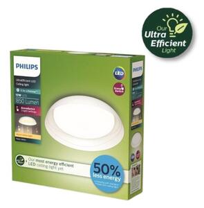 Philips UltraEfficient 8720169301016 Fleta stropné svietidlo D350mm LED 10W/1850lm 2700K biela, SceneSwitch