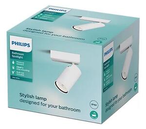 Philips 8720169299078 Idris nástenné bodové svietidlo/spot 1xGU10 IP44 biela, ClickFix