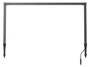 REDO 90621 BARRIER vonkajší lineárny piket/stĺpik V500mm SMD LED 15W 1300/625lm 3000K IP65 antracit