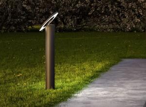 REDO 90455 FREE vonkajšie stojanové svietidlo/stĺpik V650mm SMD LED 10W 1309/803lm 3000K IP54 antracit