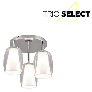 TRIO SELECT 617500306 BARRET stropné svietidlo D380mm 3xE14 chrómová, priehľadná