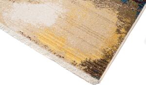 Originálny koberec s abstraktným vzorom do obývačky Béžová Šírka: 120 cm | Dĺžka: 170 cm