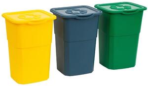 Eco Set Odpadkových košov na triedený odpad 3x50 l DEA HOME Z0429MAB04000