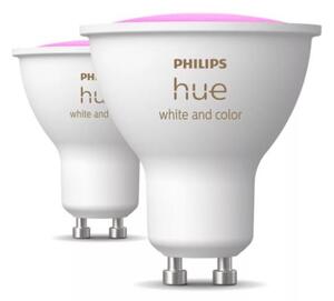 Philips Hue White and color ambiance 8720169229815 LED žiarovka GU10 4,2W/400lm 2000-6500K+RGB bluetooth 2-set