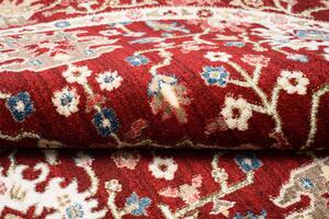 Červený okrúhly koberec vo vintage štýle Červená Šírka: 170 cm