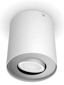 Philips Hue White Ambiance 8720169320055 Pillar povrchové bodové svietidlo D103mm 1xGU10 4,2W/400lm 2200-6500K biela bluetooth