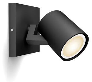 Philips Hue White Ambiance 8720169320598 Runner nástenné bodové svietidlo/spot 1xGU10 4,2W/400lm 2200-6500K čierna bluetooth
