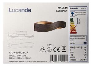 Lucande Lucande - LED Nástenné svietidlo LIAN LED/9W/230V LW0882 + záruka 3 roky zadarmo
