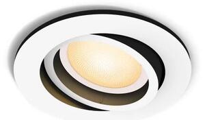 Philips Hue White Ambiance 8720169319875 MILLISKIN zápustné svietidlo D90mm GU10 4,2W/400lm 2200-6500K biela bluetooth