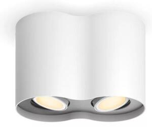 Philips Hue White Ambiance 8720169320178 Pillar povrchové bodové svietidlo 2xGU10 +SWITCH 2x 4,2W/400lm 2200-6500K biela bluetooth