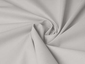 Biante Bavlnené jednofarebné posteľné obliečky Torino TON-007 Svetlo sivé Jednolôžko 140x200 a 70x90 cm