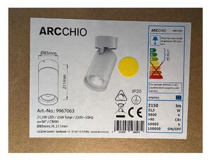 Arcchio Arcchio - LED Bodové svietidlo THABO LED/21,5W/230V CRI90 LW1338 + záruka 3 roky zadarmo