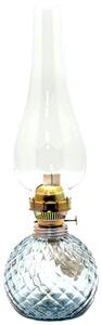 Floriánova huť Petrolejová lampa KÁRO 38 cm svetlý dym FL0035 + záruka 3 roky zadarmo
