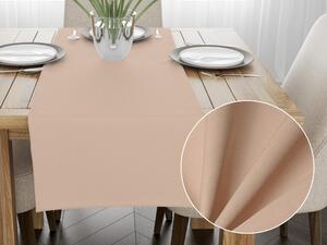 Biante Bavlnený behúň na stôl Torino TON-003 Béžový 45x180 cm