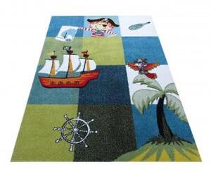 Farebný koberec s motívom Piráti