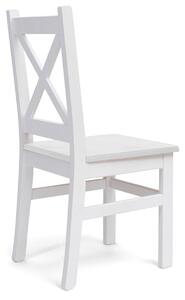 Židle biela č4