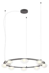 REDO 01-3250 SINCLAIR závesné svietidlo D890mm LED 49,6W/4093lm 3000K IP21 čierna, TRIAC