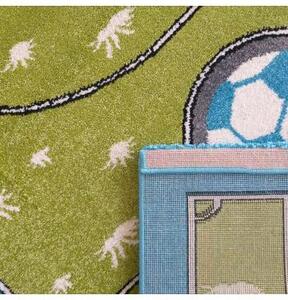 Farebný koberec s motívom Futbalové ihrisko