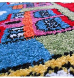 Farebný koberec s motívom Afrika