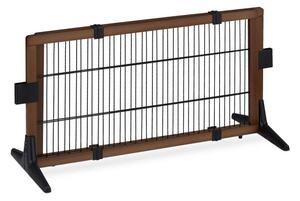 Výsuvná zábrana vysoká 51 cm hnedá, RD39182
