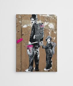 Wallity Obraz na plátne Chaplin WY57 50x70 cm
