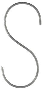 Kovový háčik S-hook Grey Zinc 10 cm