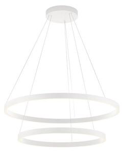 REDO 01-2893 FEBE závesné svietidlo D800mm LED 82W/5330lm 3000K biela, switchdimmer