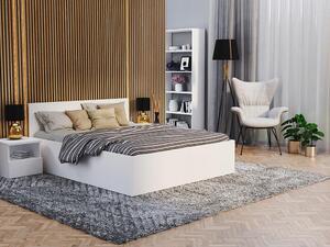 Manželská posteľ Dorian - biela Rozmer: 160x200