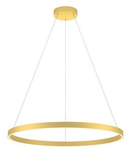 REDO 01-2872 FEBE závesné svietidlo D800mm LED 50W/2992lm 4000K zlatá, switchdimmer