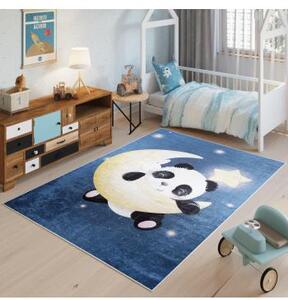 Detský koberec so spiacou pandou