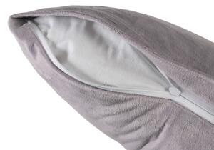 Biante Mikroplyšová obliečka na vankúš MIS-011 Svetlo sivá 40x40 cm - SKLADOM