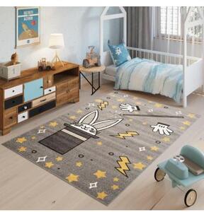 Detský koberec s kúzelníckym motívom