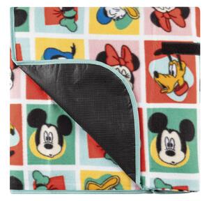 Pikniková deka, 125 x 160 cm (Mickey and Friends Squares) (100363954)