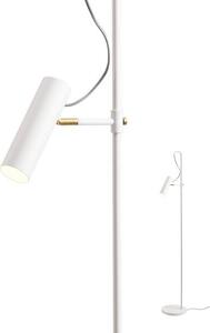 REDO 01-2370 PIVOT stojacia lampa V1540mm 1xGU10 biela, mosadz