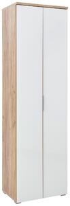 PREDSIEŇOVÁ SKRIŇA, biela, farba duba, 59/197/40 cm Voleo - Skrine