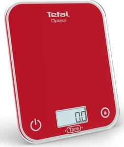 Optiss Kuchynská váha digitálna, sklo, červená TEFAL BC50U3V0