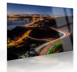 Sklenený obraz - Golden Gate Bridge (70x50 cm)