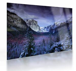 Sklenený obraz - Yosemite, USA (70x50 cm)
